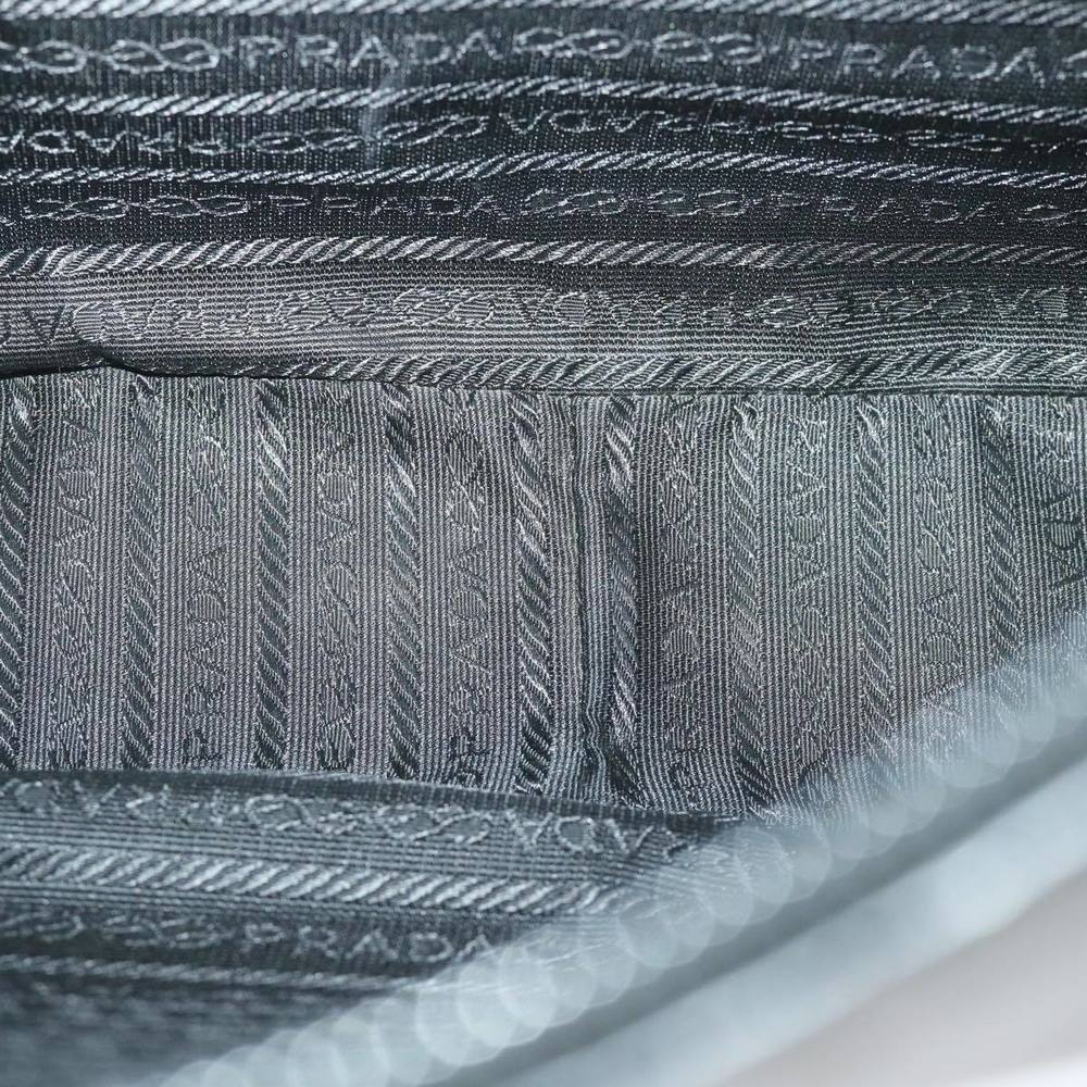PRADA Shoulder Bag Leather Black Auth 56396 - Picture 10 of 16